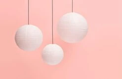 Hay Abat Jour / Rice Paper Shade