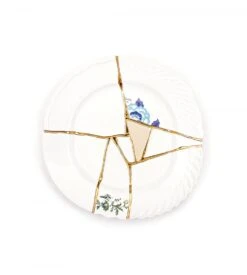 Seletti Assiette Plate Kintsugi Diam 27,5cm 5 Seletti Assiette Plate Kintsugi Diam 27,5cm -Flos Shop assiette plate kintsugi design 1 seletti 1