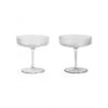 Ferm LIVING Coupe à Champagne Ripple (par 2) -Flos Shop coupe a champagne ripple