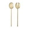 Ferm LIVING Couverts à Salade Fein (par 2) 1 Ferm LIVING Couverts à Salade Fein (par 2) -Flos Shop couverts a salade brass