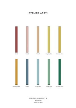 Lampadaire Parallel Tubes - Concept Colour A -Flos Shop lampadaire parallel tubes concept colour a 2