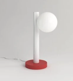 Devant 23 Lampe De Table - Tube With Globes And Cones - Concept Colour B