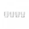 Ferm LIVING Verres Ripple (par 4) -Flos Shop ripple glass par 4