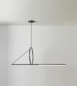 Alternative view of Suspension Cercle Et Trait - XL