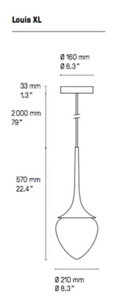 Suspension Louis - XL 21 Suspension Louis - XL -Flos Shop suspension louis xl 9