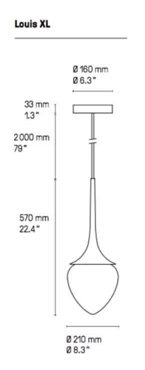 Suspension Louis - XL 12 Suspension Louis - XL – Image 10