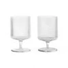 Ferm LIVING Verre à Vin Ripple Wine (par 2) -Flos Shop verre a vin ripple wine par 2
